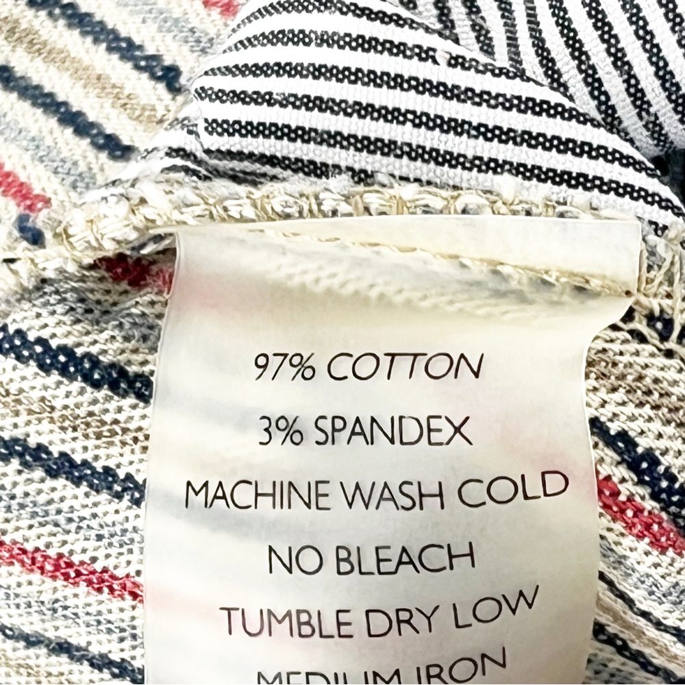 Peruvian Connection Multicolored Striped Pants, S… - image 4